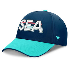 Seattle Kraken Fanatics Authentic Pro Rink Team Code Flex Hat - NHL Hats