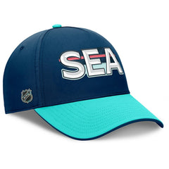 Seattle Kraken Fanatics Authentic Pro Rink Team Code Flex Hat - NHL Hats