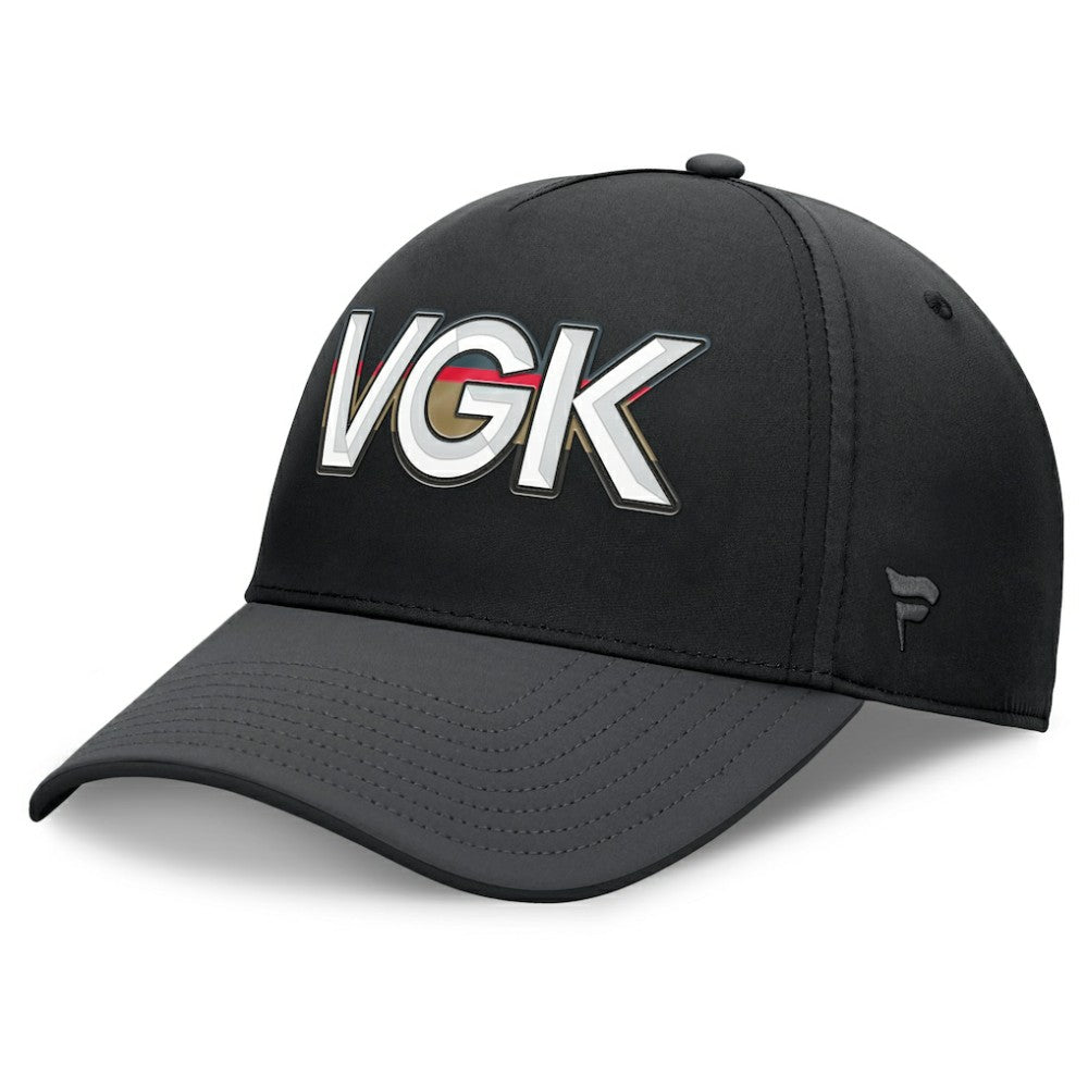 Vegas Golden Knights Fanatics Authentic Pro Rink Team Code Flex Hat - NHL Hats