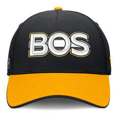 Boston Bruins Fanatics Authentic Pro Rink Team Code Flex Hat - NHL Hats