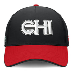Chicago Blackhawks Fanatics Authentic Pro Rink Team Code Flex Hat - NHL Hats