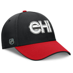 Chicago Blackhawks Fanatics Authentic Pro Rink Team Code Flex Hat - NHL Hats
