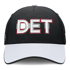 Detroit Red Wings Fanatics Authentic Pro Rink Team Code Flex Hat - NHL Hats