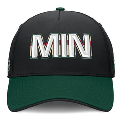Minnesota Wild Fanatics Authentic Pro Rink Team Code Flex Hat - NHL Hats