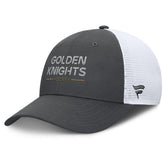 Vegas Golden Knights Fanatics Authentic Pro Rink Lockup Adjustable Trucker Hat - NHL Hats