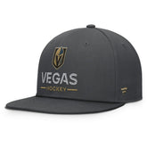 Vegas Golden Knights Fanatics Authentic Pro Rink Lockup Snapback Hat - NHL Hats