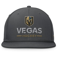 Vegas Golden Knights Fanatics Authentic Pro Rink Lockup Snapback Hat - NHL Hats