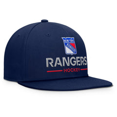 New York Rangers Fanatics Authentic Pro Rink Lockup Snapback Hat - NHL Hats