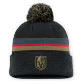 Vegas Golden Knights Fanatics Authentic Pro Rink Cuffed Knit Hat with Pom - NHL Hats