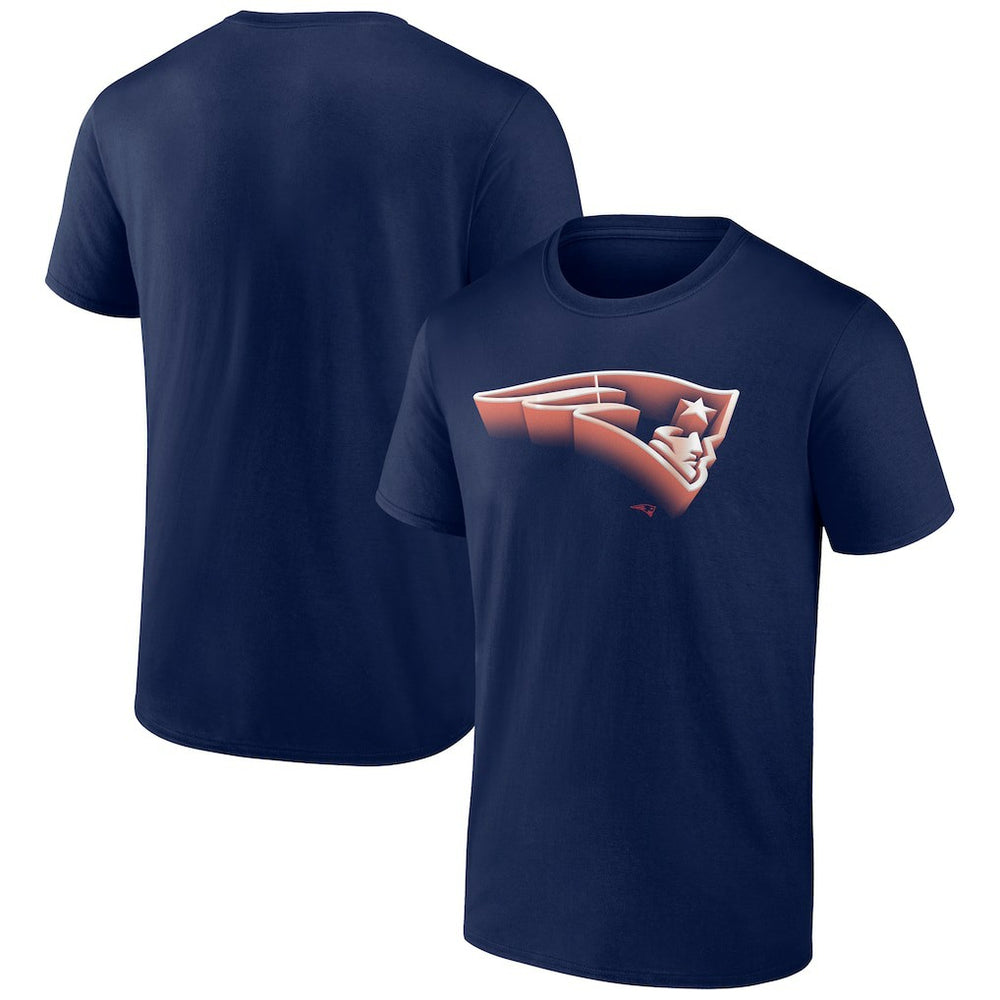 New England Patriots Chrome Dimension T-Shirt | NFL Hot