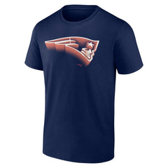 New England Patriots Chrome Dimension T-Shirt | NFL Hot