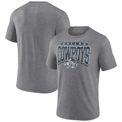 Dallas Cowboys Warped Block Tri-Blend T-Shirt | NFL Online
