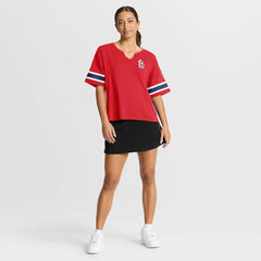 St. Louis Cardinals Fanatics Women's Curl Route T-Shirt - MLB T-shirts