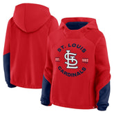 St. Louis Cardinals Fanatics Women's Oversized Time to Win Pullover Hoodie - MLB Hoodies