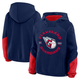 Cleveland Guardians Fanatics Women's Oversized Time to Win Pullover Hoodie - MLB Hoodies