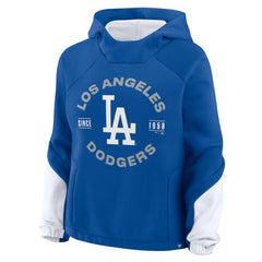 Los Angeles Dodgers Fanatics Women's Oversized Time to Win Pullover Hoodie - MLB Hoodies