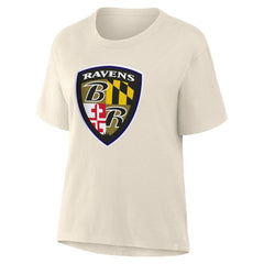 Baltimore Ravens Women's Dove Legacy T-Shirt | NFL On sale