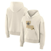 New Orleans Saints Women's Dove Legacy Pullover Hoodie | NFL Sale