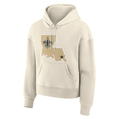 New Orleans Saints Women's Dove Legacy Pullover Hoodie | NFL Sale