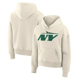New York Jets Women's Dove Legacy Pullover Hoodie | NFL Outlet