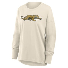 Jacksonville Jaguars Women's Dove Legacy Long Sleeve T-Shirt | NFL Hot