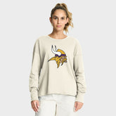 Minnesota Vikings Women's Dove Legacy Long Sleeve T-Shirt | NFL Outlet