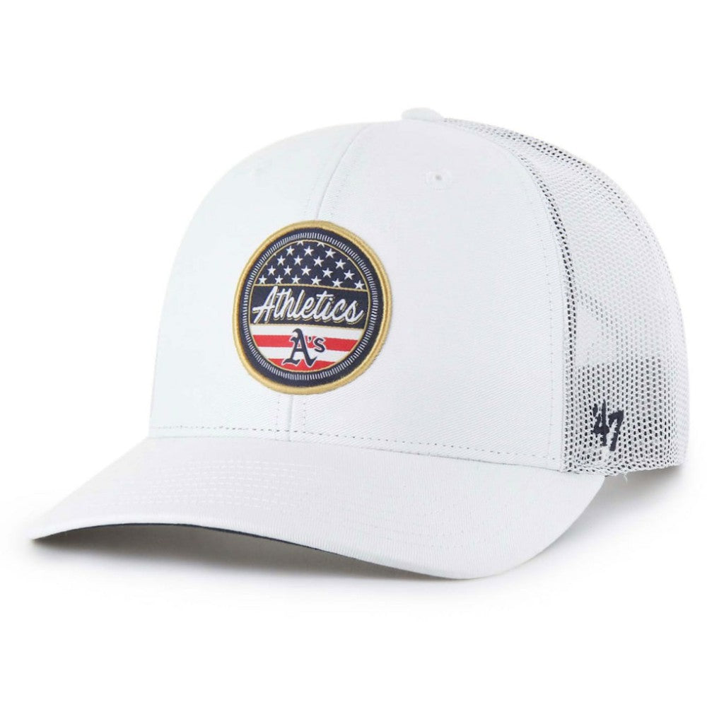 Athletics '47 Homage Adjustable Trucker Hat - MLB Hats