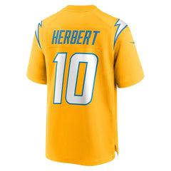 Los Angeles Chargers Justin Herbert Alternate Charger Power Game Player Jersey | NFL Outlet