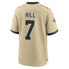 New Orleans Saints Taysom Hill Gameday Golds Alternate Game Player Jersey | NFL New