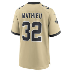 New Orleans Saints Tyrann Mathieu Gameday Golds Alternate Game Player Jersey | NFL New
