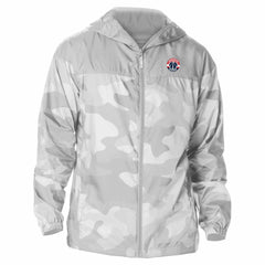 Gray Washington Wizards Camo Flash Challenger Windbreaker Full-Zip Jacket | NBA