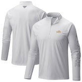 White Cleveland Cavaliers Terminal Tackle Raglan Omni-Shade Quarter-Zip Jacket sale | NBA