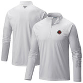 White Toronto Raptors Terminal Tackle Raglan Omni-Shade Quarter-Zip Jacket | NBA