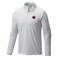 White Toronto Raptors Terminal Tackle Raglan Omni-Shade Quarter-Zip Jacket | NBA