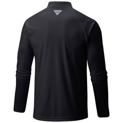 Black Brooklyn Nets Terminal Tackle Raglan Omni-Shade Quarter-Zip Jacket | NBA