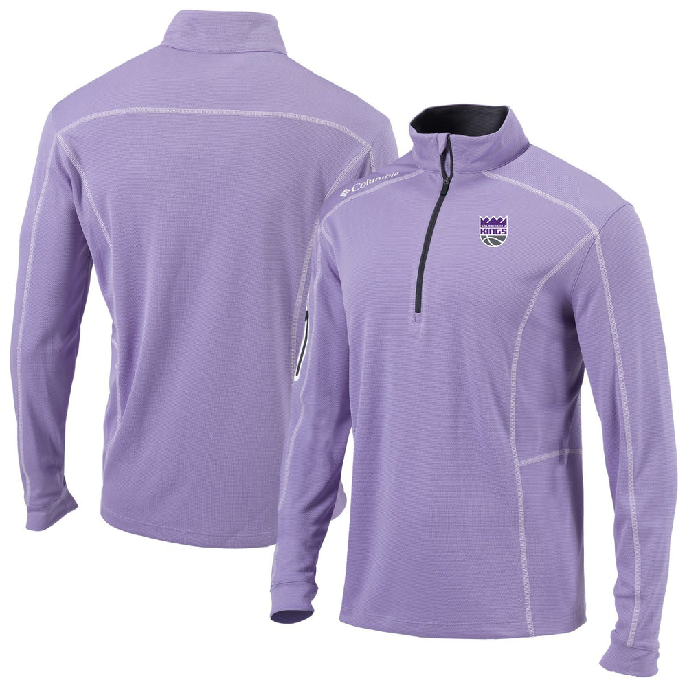 Lavender Sacramento Kings Omni-Wick Shotgun Quarter-Zip Pullover | NBA