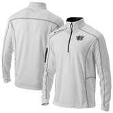 White Brooklyn Nets Omni-Wick Shotgun Quarter-Zip Pullover | NBA
