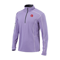 Lavender Toronto Raptors Omni-Wick Shotgun Quarter-Zip Pullover | NBA