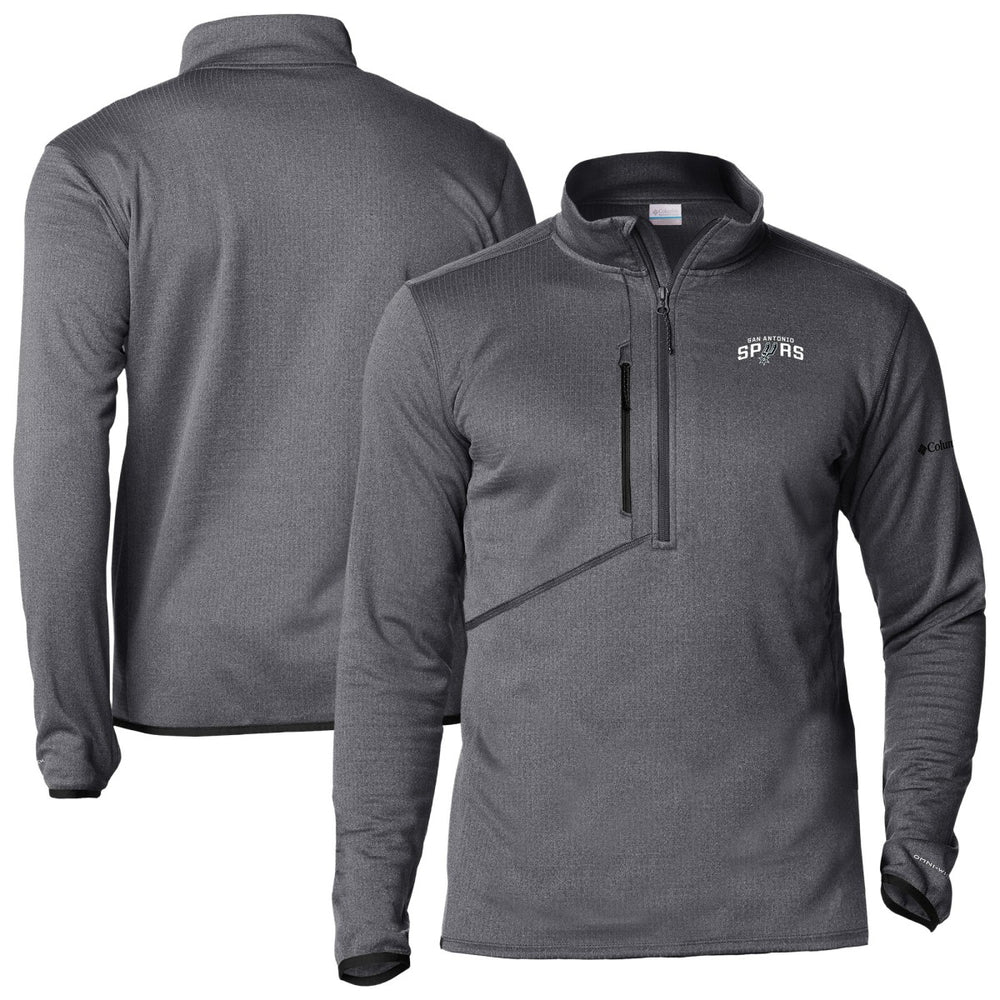 Gray San Antonio Spurs Park View Half-Zip Top | NBA