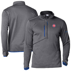 Gray Detroit Pistons Park View Half-Zip Top sale | NBA
