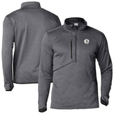 Gray Brooklyn Nets Park View Half-Zip Top | NBA