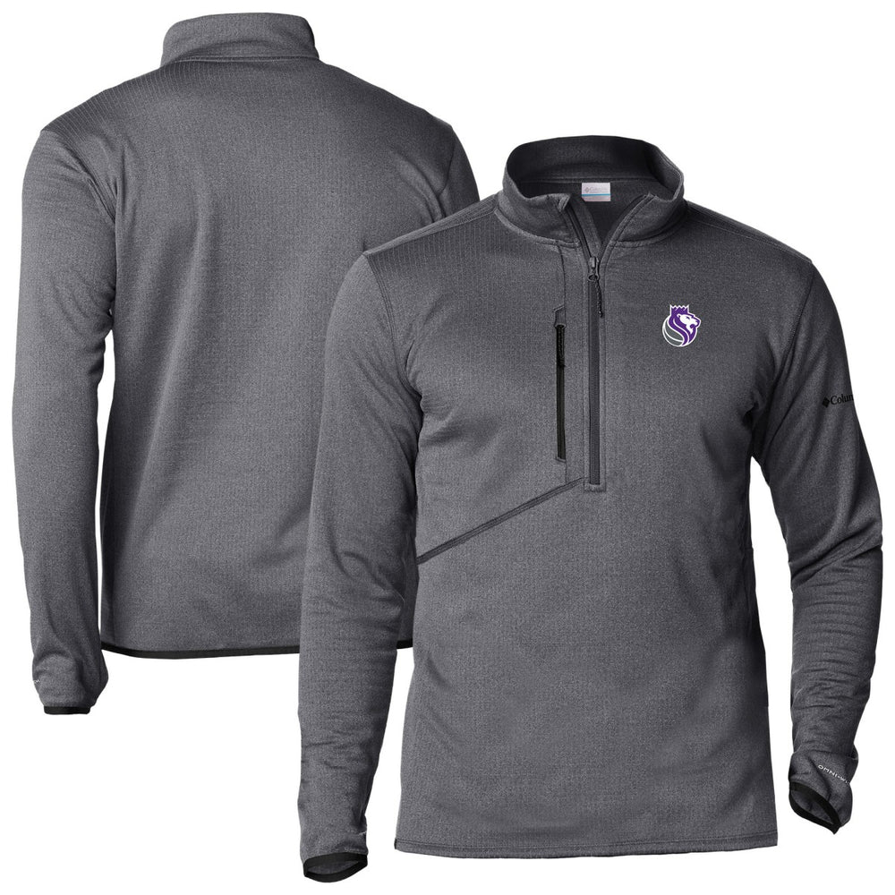Gray Sacramento Kings Park View Half-Zip Top | NBA