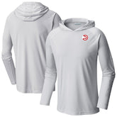 White Atlanta Hawks Terminal Tackle Long Sleeve Hoodie T-Shirt | NBA