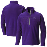 Purple Charlotte Hornets Fast Trek III Half-Zip Fleece Pullover | NBA