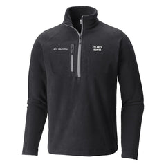 Black Atlanta Hawks Fast Trek III Half-Zip Fleece Pullover | NBA