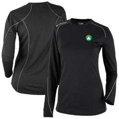 Black Boston Celtics Women's Omni-Wick Shotgun Pullover Top | NBA