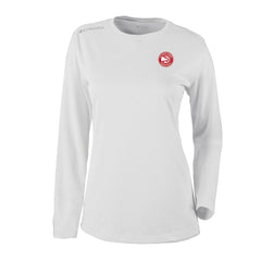 White Atlanta Hawks Women's Omni-Wick Shotgun Pullover Top | NBA