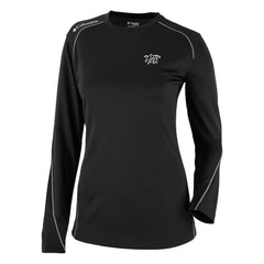 Black Brooklyn Nets Women's Omni-Wick Shotgun Pullover Top | NBA