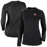 Black Chicago Bulls Women's Omni-Wick Shotgun Pullover Top | NBA