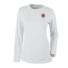 White Washington Wizards Women's Omni-Wick Shotgun Pullover Top | NBA